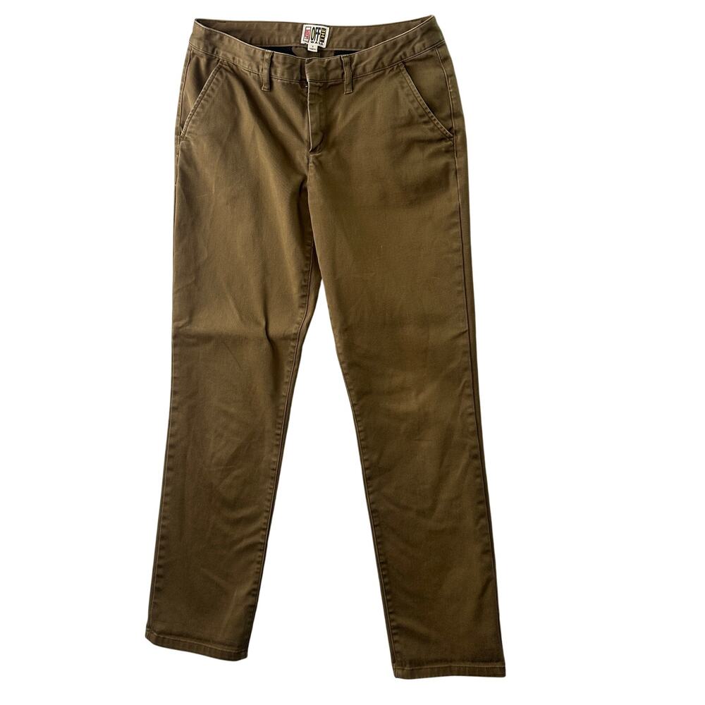 Vans Olive Green Straight Leg Pants